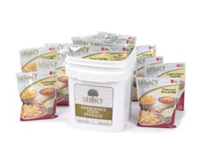 Long Term Gluten Free Food Storage: 60 Large Servings – 15 lbs Emergency Survival Meals – Disaster Insurance Supplies with 25 Year Shelf Life – Prepper