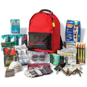 Ready America 70385 Deluxe Emergency Kit 4 Person Backpack